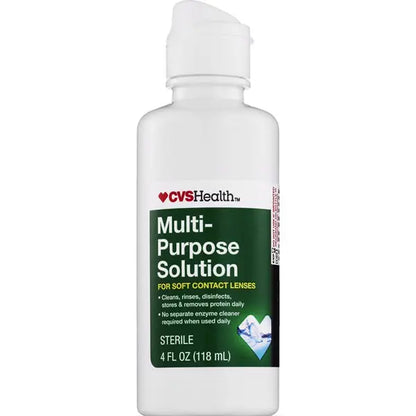 6 Pack - CVS Health Multi-Purpose Solution for Soft Contact Lenses 4oz CVS