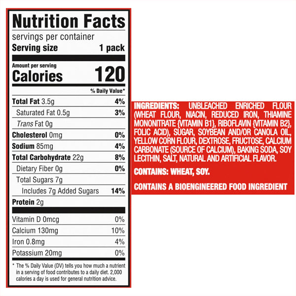 6 Pack - Barnum's Original Animal Crackers Kids Snacks 12 Snack Packs Each