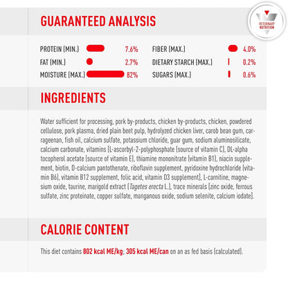 6 Pack - ROYAL CANIN Veterinary Diet Canine Glycobalance Adult Loaf in Sauce Dog Food 13.4oz Royal Canin