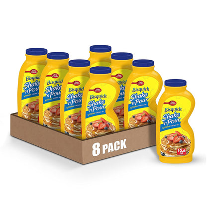 8 Pack - Betty Crocker Bisquick Shake 'n Pour Buttermilk Pancake Mix 10.6oz Betty Crocker