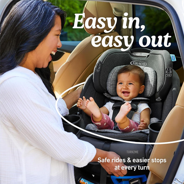 Graco Turn2Me 3-in-1 Rotating Convertible Car Seat, Manchester Graco