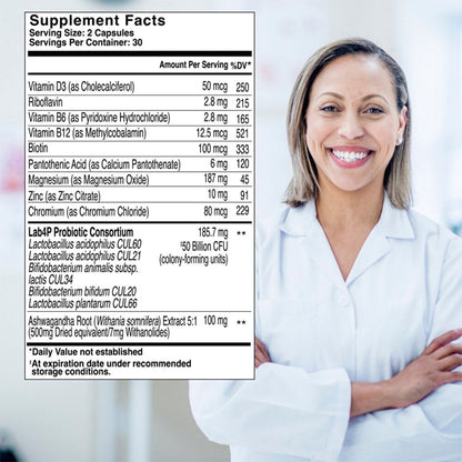 Health & Her Weight Management Probiotic Dietary Supplement 60 Count