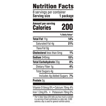 4 Pack - Munchies Doritos Nacho Cheese Sandwich Crackers 8 Count Each