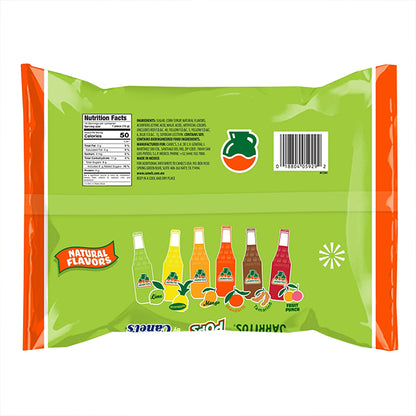 12 Pack - Jarritos Lollipops Mexican Sweet Hard Candy with Natural Fruit Flavors