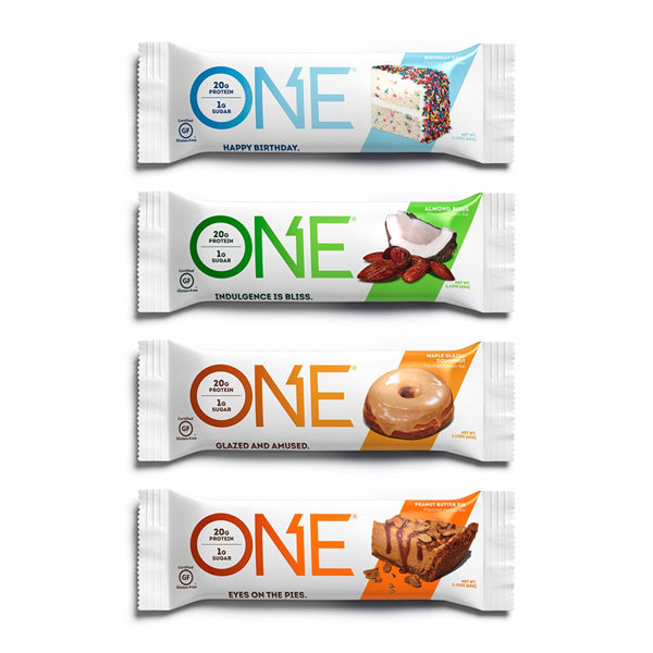 2 Boxes - ONE Protein Bars, Best Sellers Variety Pack 12 Count Each
