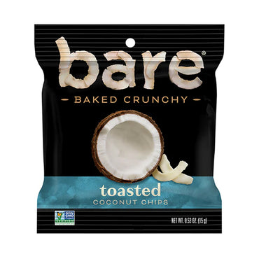 160 Count - Bare Baked Crunchy Toasted Coconut Chips 0.53oz