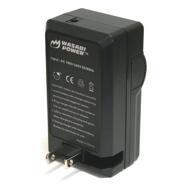 Wasabi Power Battery (2-Pack) and Charger for Fujifilm NP-45, NP-45A, NP-45B, NP-45S and Select Fuji FinePix Camera Models