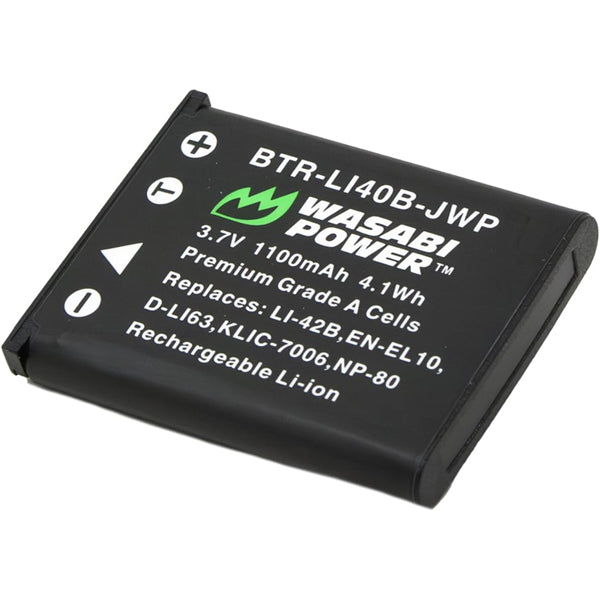 Wasabi Power Battery (2-Pack) and Charger for Fujifilm NP-45, NP-45A, NP-45B, NP-45S and Select Fuji FinePix Camera Models