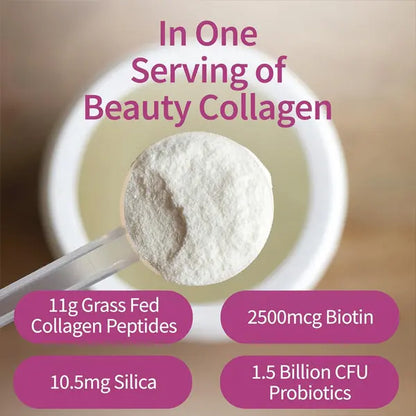 Garden of Life Grass Fed Collagen Beauty Strawberry Lemonade 20 Servings Garden of Life