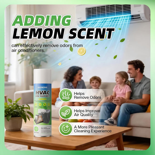 3 Pack - BERIOVE Foaming AC Coil Cleaner Professional High-Efficiency Formula 19oz BERIOVE
