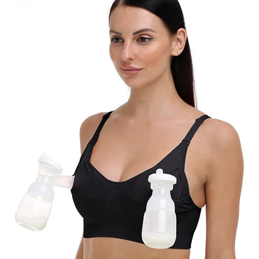 GXXGE Nursing Support Pumping Hands Free Maternity Bra 3 Pack Size XL