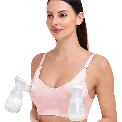 GXXGE Nursing Support Pumping Hands Free Maternity Bra 3 Pack Size XL