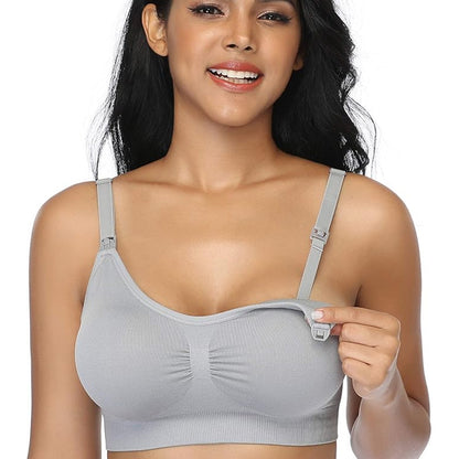 GXXGE 4Pack Nursing Bra for Breastfeeding Maternity Bras Size XXL