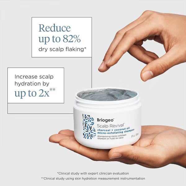 Briogeo Scalp Revival Charcoal + Coconut Oil Micro Exfoliating Scrub 8oz