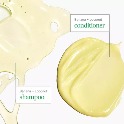 Briogeo Superfoods Banana + Coconut Hair Duo Shampoo and Conditioner 12.5oz