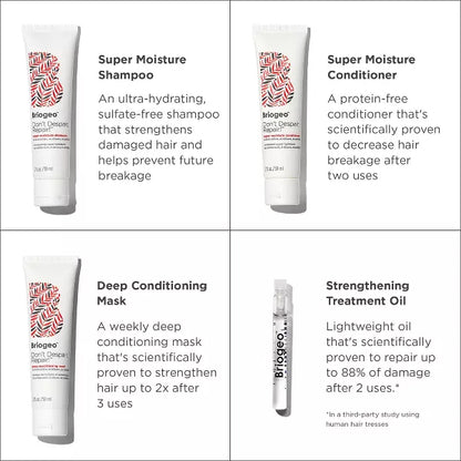 Briogeo Hair Care Don't Despair Repair! Strengthen + Repair Minis Hair Kit