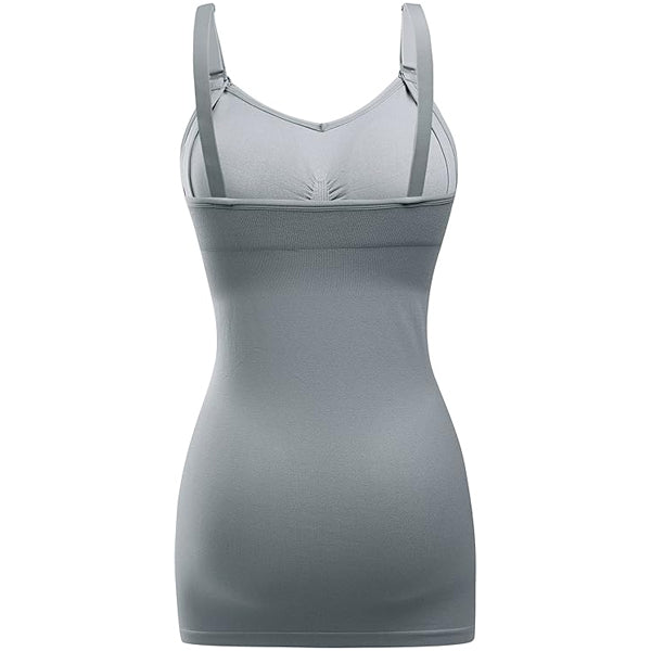 BRLIDO Womens Nursing Tank Top Built in Bra Breastfeeding Maternity Large 3 Pack