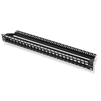 Cable Matters 1U 24 Port Cat 6 Keystone Patch Panel with Cable Management Cable Matters