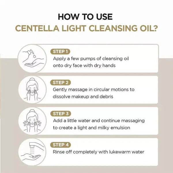 SKIN1004 Madagascar Centella Light Cleansing Oil Set Korean 6.76oz & 10.14oz Deal Society