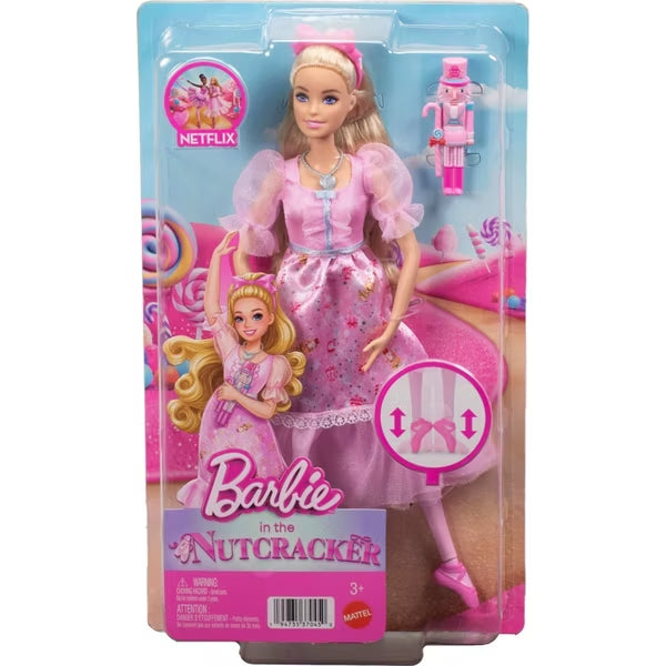 Barbie in the Nutcracker Clara Ballerina Doll with Toy Nutcracker Barbie