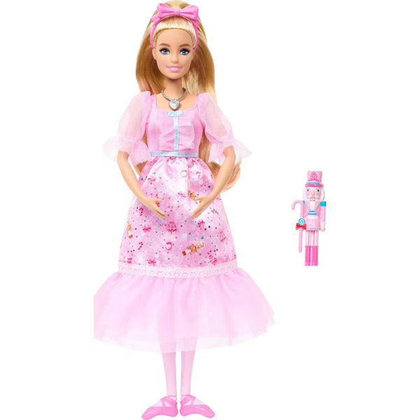 Barbie in the Nutcracker Clara Ballerina Doll with Toy Nutcracker Barbie