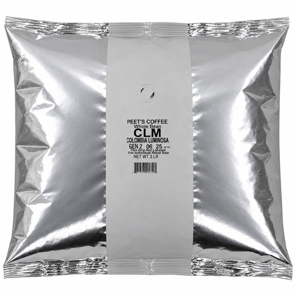 3 Pound - Peet's Coffee Whole Bean Colombia Luminosa Light Roast Coffee Peet's Coffee