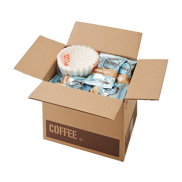 42 Count - Rituals Coffee 100% Colombian Ground Coffee Foil Pack 1.5oz