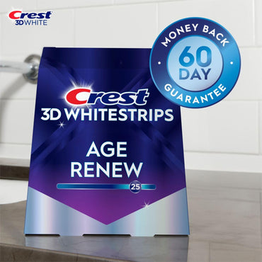 Crest 3D Whitestrips Age Renew Teeth Whitening Kit - 21 Upper & Lower Treatments
