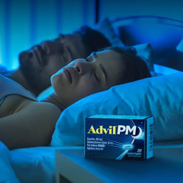 3 Pack - Advil PM Liqui-Gels Pain Reliever/Nighttime Sleep Aid 50 Count Each