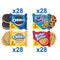 2 Pack - OREO, CHIPS AHOY! & Nutter Butter Cookie Snacks Variety Pack - 112 Snack Packs (2 Cookies Per Pack)