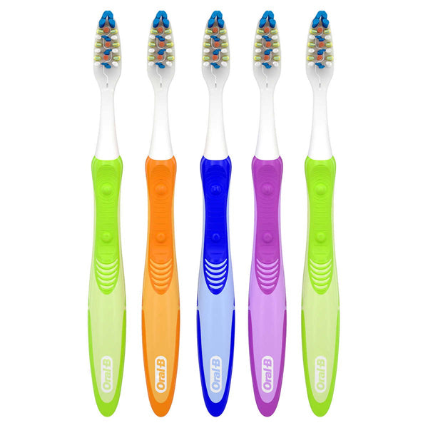 5-pack Oral-B Pulsar Pro-Health Battery Powered Toothbrush Medium Bristle