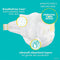 4 Pack - Pampers Swaddlers Softest Newborn Size Baby Diapers 31 Count Each