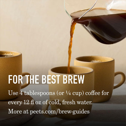 3 Pounds - Peet's Coffee Whole Bean Decaf Major Dickason's Coffee Peet's Coffee