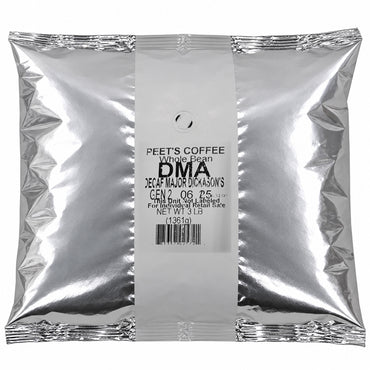 3 Pounds - Peet's Coffee Whole Bean Decaf Major Dickason's Coffee Peet's Coffee