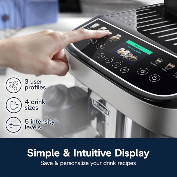 De'Longhi Magnifica Evo Next Automatic Espresso Machine, Frother, Silver De'Longhi