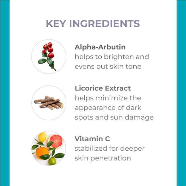 Derma E Skin Brighten with Alpha Arbutin & Licorice Extract 2oz Derma E