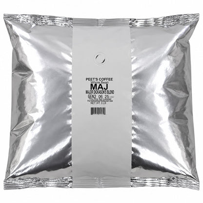 3 Pounds - Peet's Coffee Major Dickason's Blend Dark Roast Whole Bean Coffee Peet's Coffee
