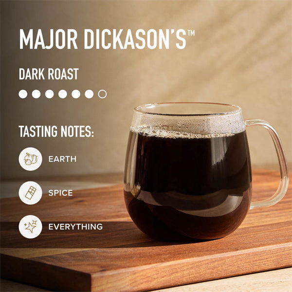 3 Pounds - Peet's Coffee Major Dickason's Blend Dark Roast Whole Bean Coffee Peet's Coffee