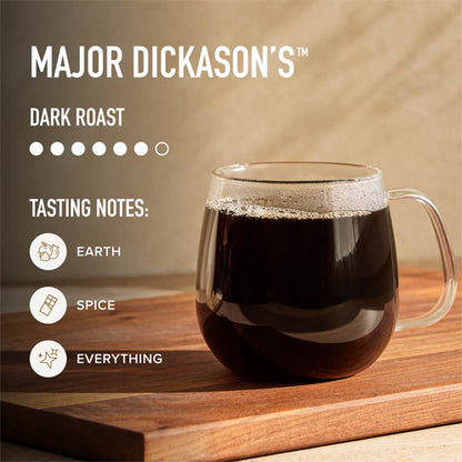 3 Pounds - Peet's Coffee Major Dickason's Blend Dark Roast Whole Bean Coffee Peet's Coffee
