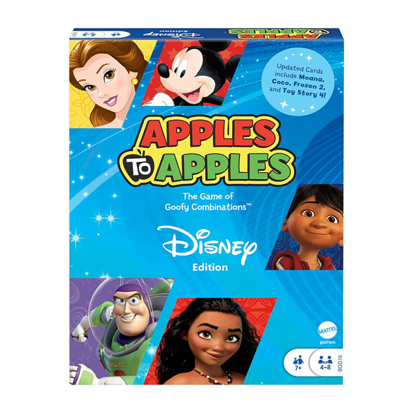 Mattel Disney Apples to Apples Card Game Family Game for Kids and Adults