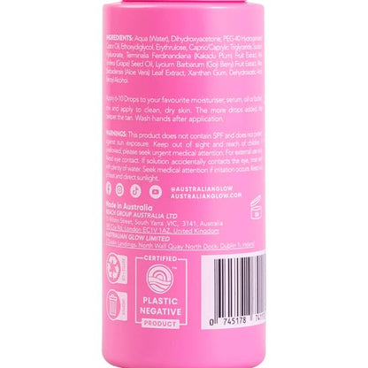 2 Pack - Australian Glow Self Tan Drops Face & Body Dark 1.35oz