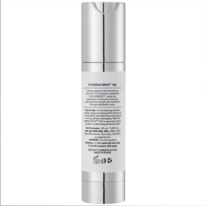 VT COSMETICS CICA Reedle Shot 100 Spicule Microneedling Serum for Pore Care 2 Pack