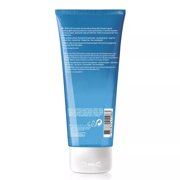 2 Pack - La Roche Posay Effaclar Purifying Foaming Gel Face Cleanser 6.76oz