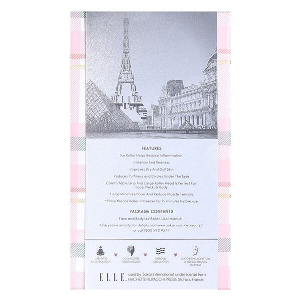 Elle Paris Pre-Wrapped Face & Body Ice Roller