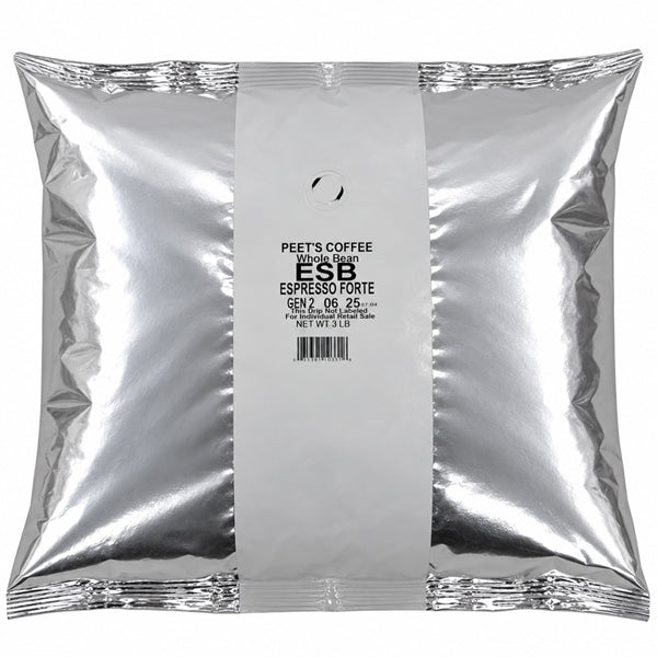 3 Pounds - Peet's Coffee Whole Bean Espresso Forte Dark Roast Coffee Peet's Coffee