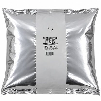 3 Pounds - Peet's Coffee Whole Bean Espresso Forte Dark Roast Coffee Peet's Coffee