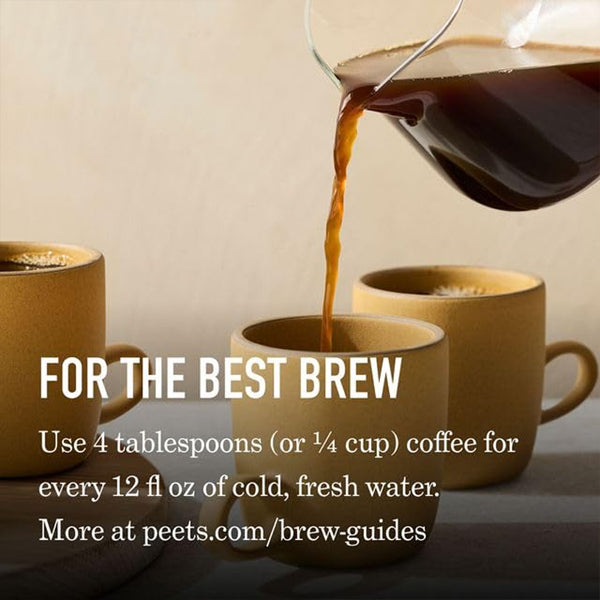3 Pounds - Peet's Coffee Whole Bean Espresso Forte Dark Roast Coffee Peet's Coffee