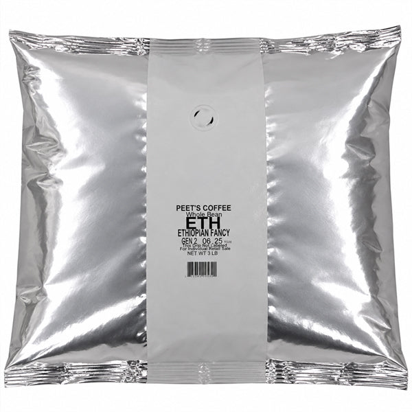 3 Pounds - Peet's Coffee Whole Bean Dark Roast Ethiopian Fancy Peet's Coffee