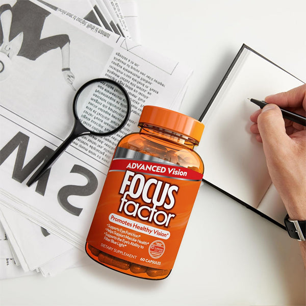 Focus Factor Advanced Vision Supplement for Eye Health Formula 60 Count