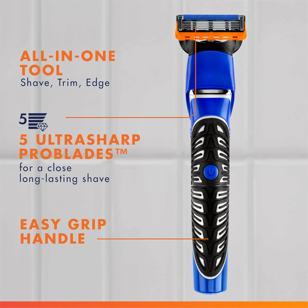 Gillette Fusion5 Styler Facial Hair Trimmer for Men All-in-One Shave, Trim, and Edge Gillette